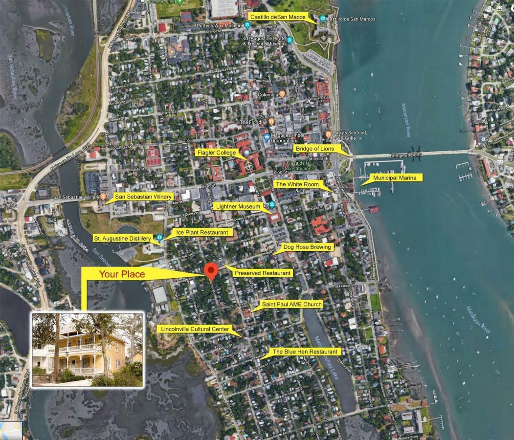 Victorian Luxury One Bedroom Apartment St. Augustine Extérieur photo